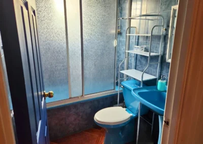 Baño equipado en Valdivia cabaña
